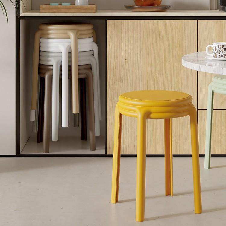 北欧塑料加厚家用可叠放凳子大人板凳圆凳商用椅子备用餐桌凳高凳,纺织面料/辅料/配套,纺织机械配件,淘宝优惠券,粉丝福利购,淘宝优惠卷