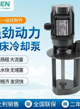 动力机床冷却泵40W车床磨床水泵AB-25/DB-100三相电泵自吸泵