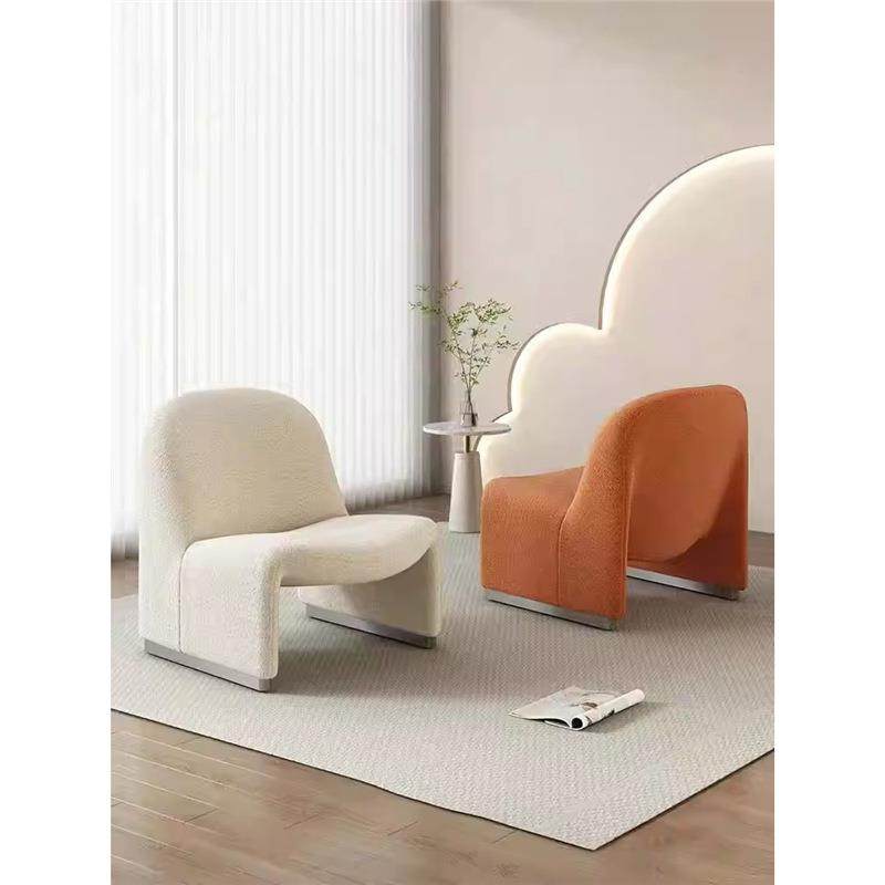 奶油风小沙发休闲懒人单人沙发轻奢创意设计师网红商丘椅简约单椅,智能设备,其他智能设备,淘宝优惠券,粉丝福利购,淘宝优惠卷