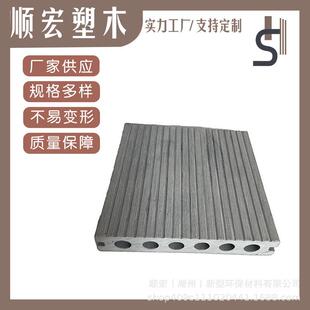 户外露台木塑地板PE塑木地板WPC室外防腐生态木