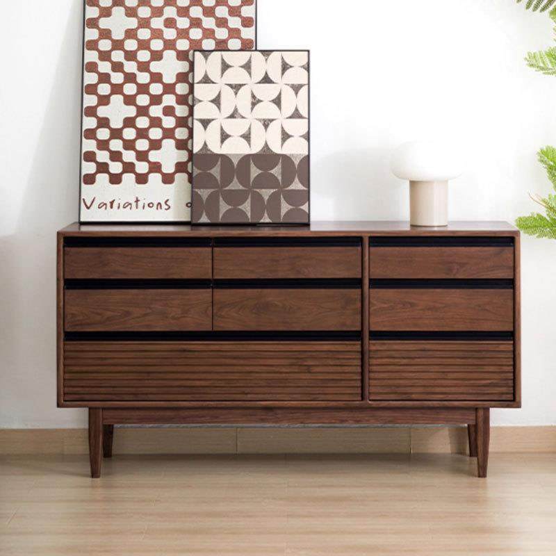 北美黑胡桃木八斗柜现代简约储物柜北欧实木樱桃木卧室抽屉收纳柜,纺织面料/辅料/配套,纺织机械配件,淘宝优惠券,粉丝福利购,淘宝优惠卷