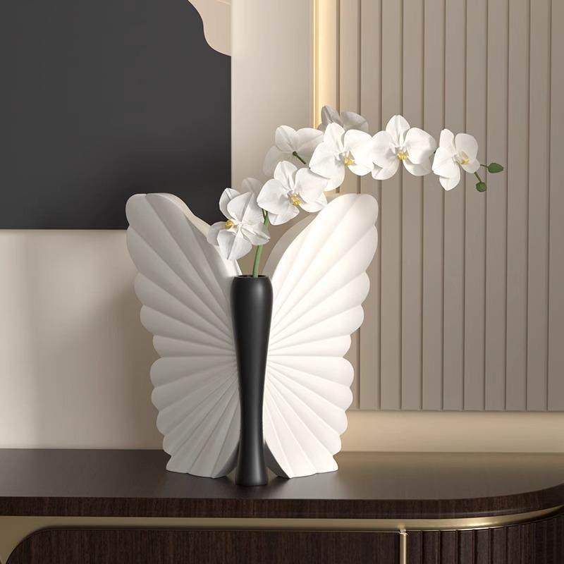 中古风简约艺术花瓶摆件蝴蝶姹寂风小众客厅玄关柜边几家居装饰品,机械设备,其他机械设备,淘宝优惠券,粉丝福利购,淘宝优惠卷