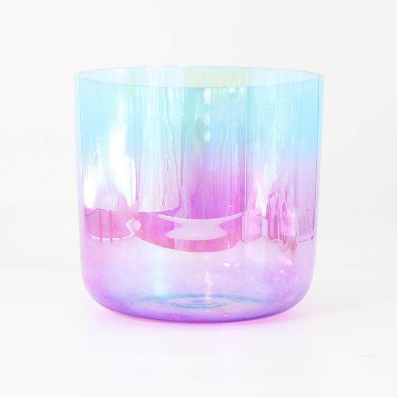 蓝色紫色渐变透明水晶歌唱碗水晶音乐钵瑜伽静心减压颂钵,机械设备,其他机械设备,淘宝优惠券,粉丝福利购,淘宝优惠卷