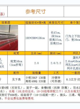 鸡四层门阶梯蛋鸡笼场养鸡梯形蛋鸡RYL笼舍养殖场鸡五鸭养殖笼