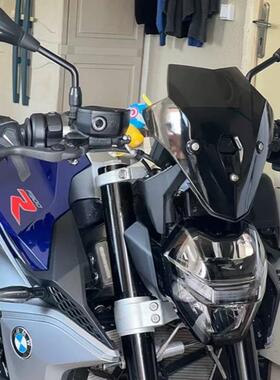 适用于20-2竞4款宝马F900挡R技小风改70515装前风挡挡风玻璃导流