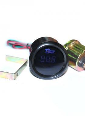 2寸52光MM黑色外壳蓝数字显示机压力表压油表车用DNM油仪表