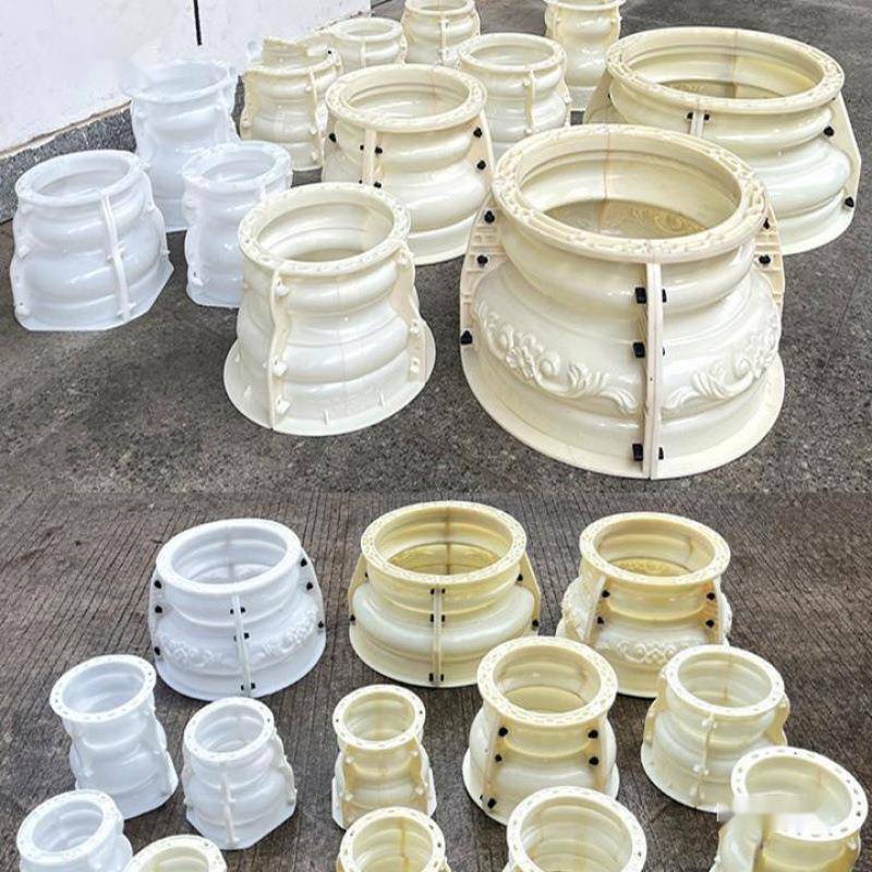 罗柱马模具光面圆柱泥圆形小柱KJN子柱模型农村欧式水别头柱脚建