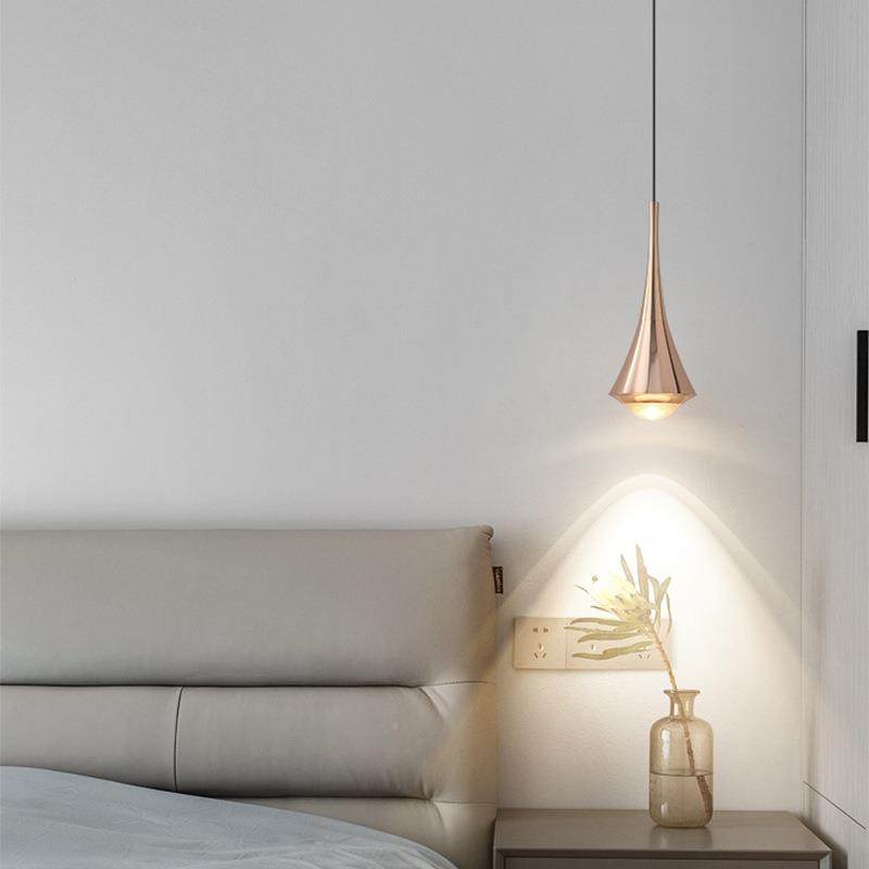 极简意式创意设计感吧餐触厅吊672灯高级感台可线升降摸氛围水滴,家装灯饰光源,智能吊灯,淘宝优惠券,粉丝福利购,淘宝优惠卷