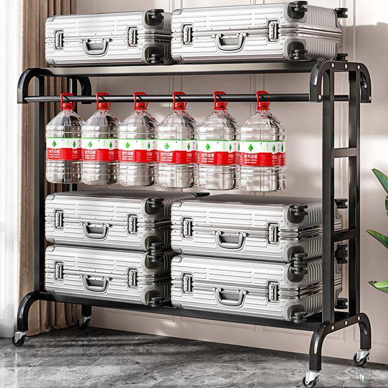 晾衣架现货供应家用碳钢晾架阳可台室内衣外移动落地式衣服收纳架