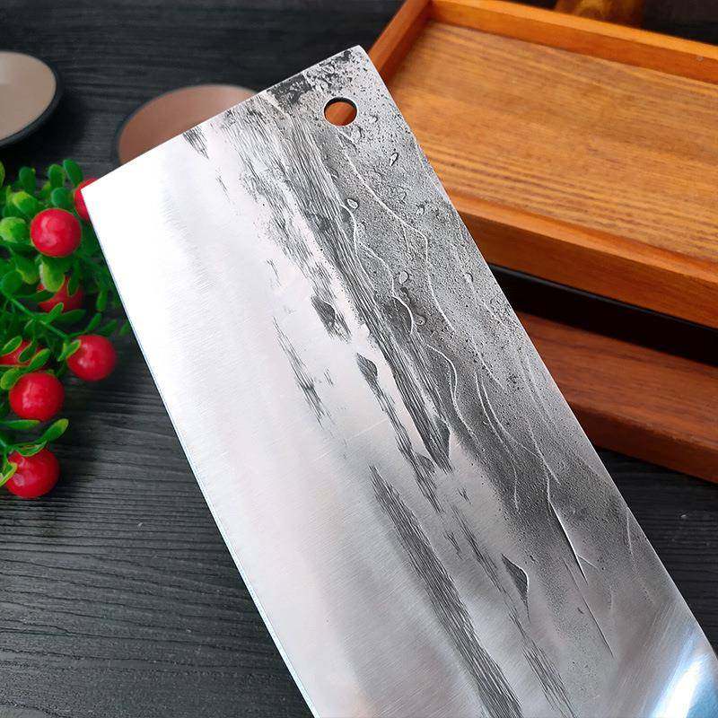 工锻打菜刀家刀用厨刀ZQD-163具不锈钢手菜刀师砍骨厨房切片肉砍