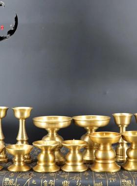 直仿铜097古器供属烛金台烛台铜雕工艺烛台铜器