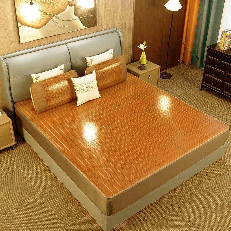 夏天凉席竹席1.5凉可叠家用1.8人席厂家直供子席学生宿折舍夏季双,床上用品,竹席,淘宝优惠券,粉丝福利购,淘宝优惠卷