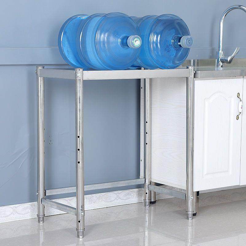 厨房不锈BXT钢一置物架单层箱架微波炉锅架层烤架菜架架碗架收纳