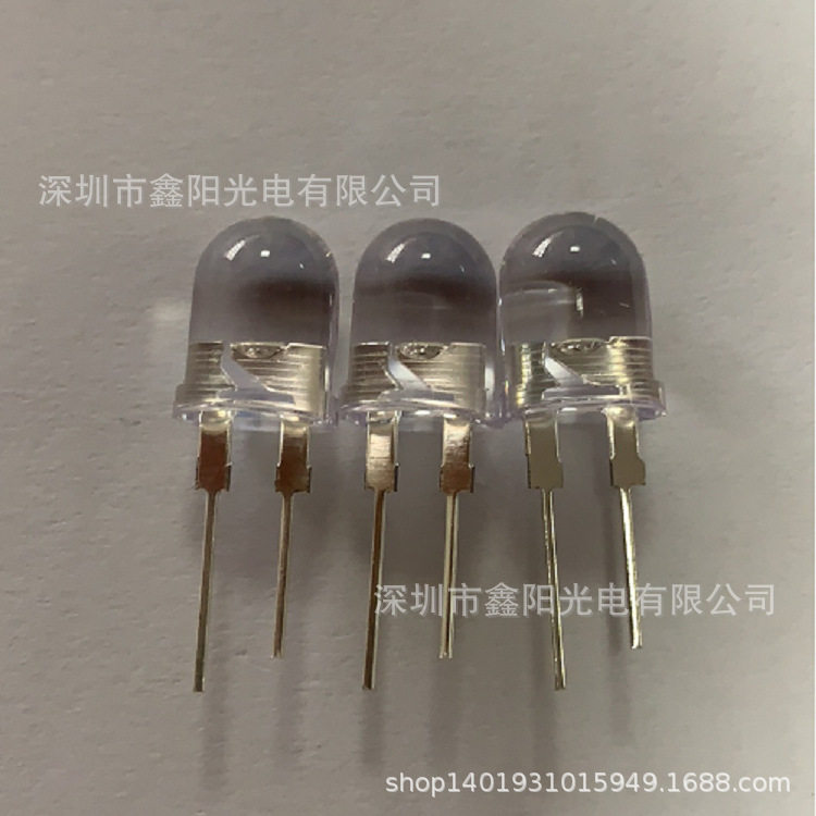 F10圆头正白暖白0.5W太阳能草坪灯专用灯珠