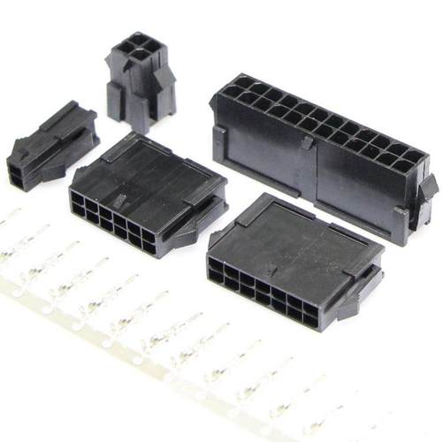 3.0mm公母对接插头43020连接器胶壳24681012141624P防水接头