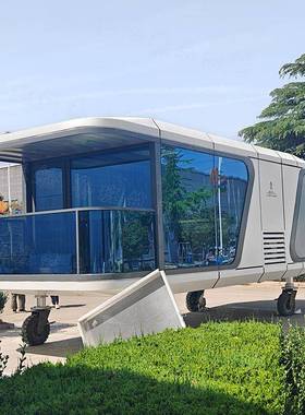 大型集成旅游宾馆民宿 露营地智能移动方舱 高端海景文旅亲子民宿