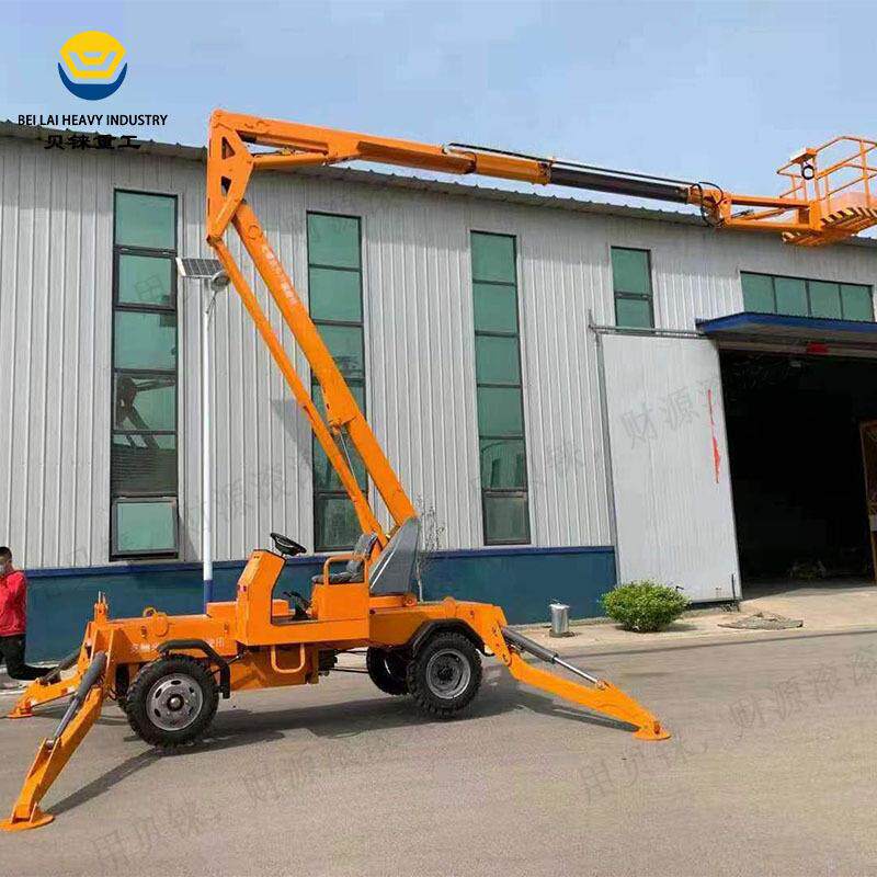 曲臂式高空作业平台车电动载人升降平台市政维修清洁曲臂升降机