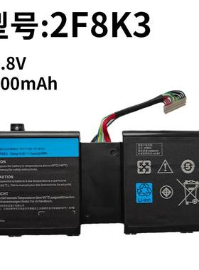 适用戴尔2F8K3 外星人17/18 M17X R5 M18X R3 P18E P19E 电池