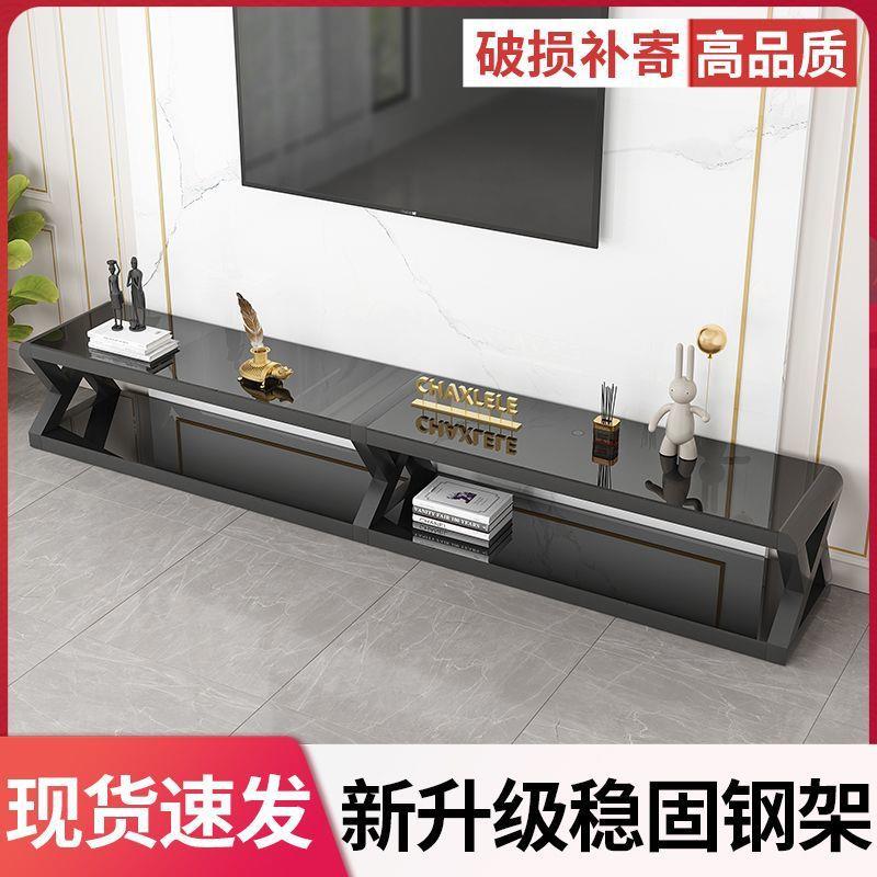 客电化视柜钢玻厅璃WFW客代厅柜简约现茶几电视柜组合铁艺茶几厂