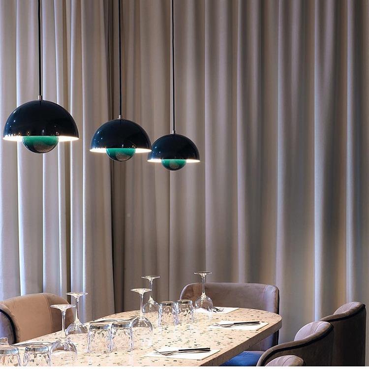 HB8621北欧创意网红卧室灯床头书餐房代厅吊灯花苞彩色现个简性约