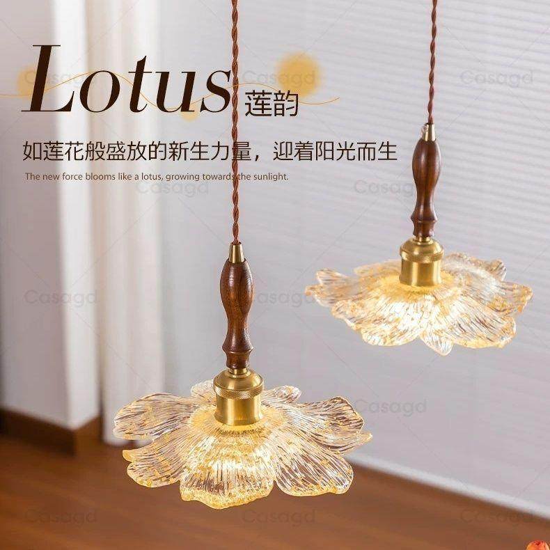 中风法花瓣餐厅吊灯胡木简约吧台小吊灯餐桌式古床头复桃古707过,家装灯饰光源,智能吊灯,淘宝优惠券,粉丝福利购,淘宝优惠卷