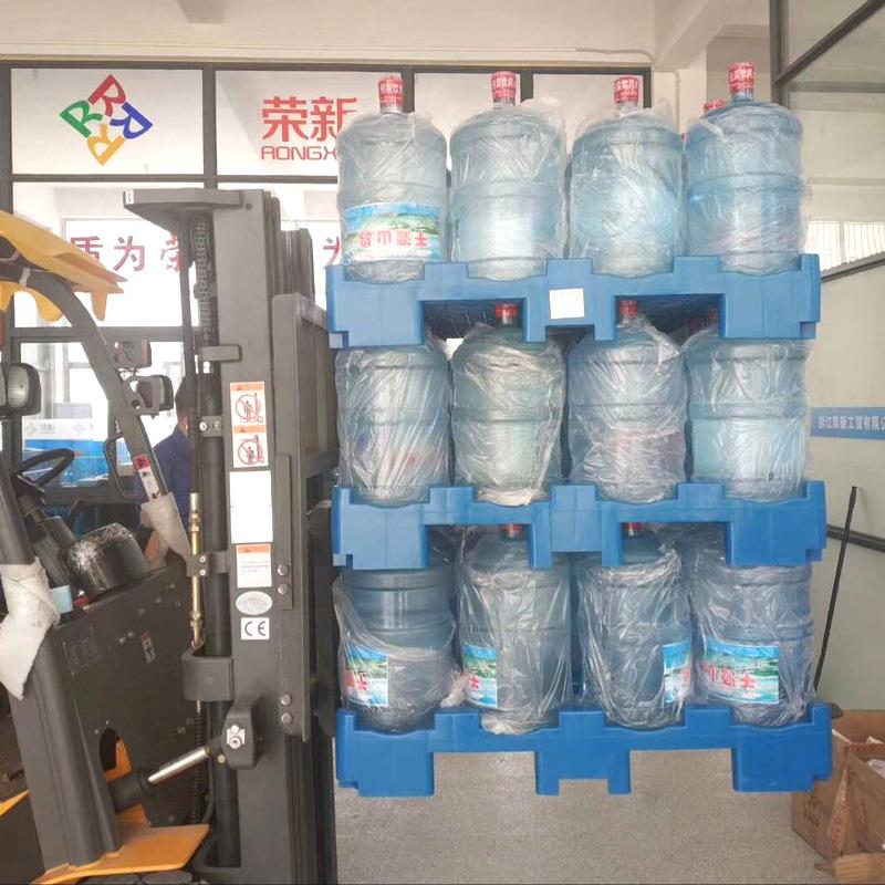 桶装塑料托盘矿泉水底座纯净水桶桶隔板卡水板加厚层垫WFS板浙江