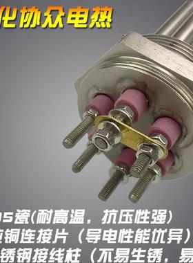 DN锅32490/50工程水/箱加热管空气能炉电加热DN系列全棒一寸380V2