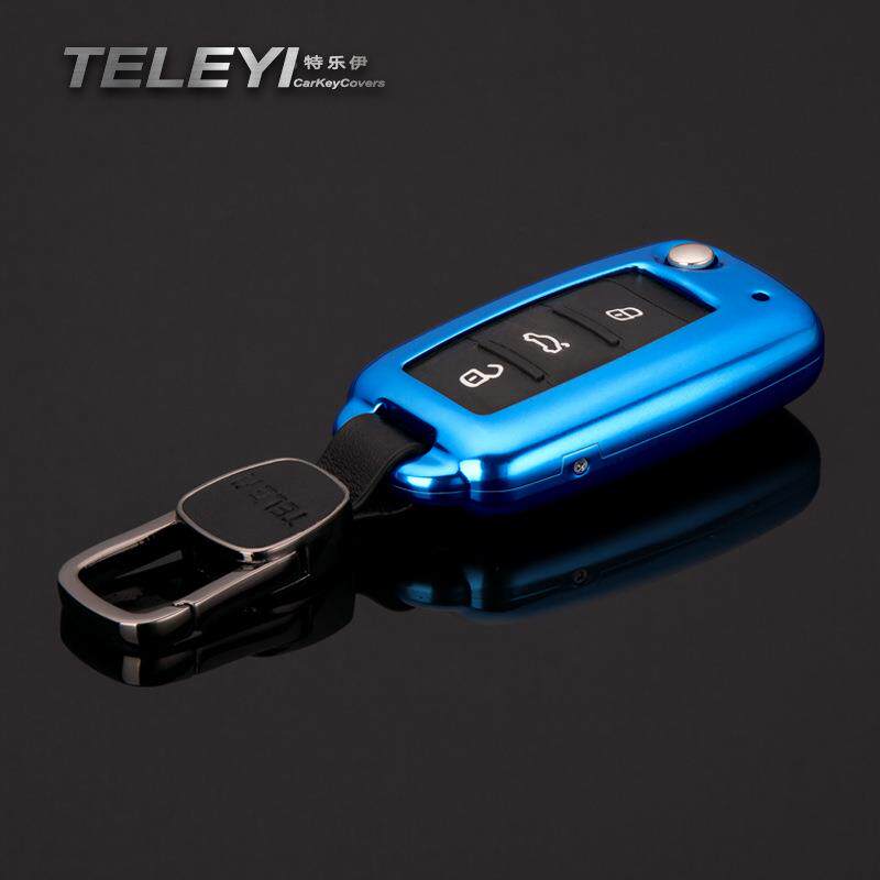 适用众钥匙大速腾朗逸途观宝来帕萨特oplo朗行100桑包塔纳金属钥