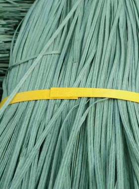 篾工黑地扎带塑料IPO扎篾工地竹建筑胶排栅绳绿色色胶蔑绳搭架扎