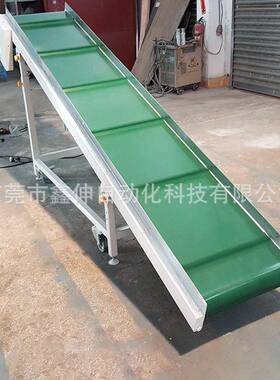 型小送机装车SSX-J1输送传输线皮带流水线爬坡输送机移动式皮带送