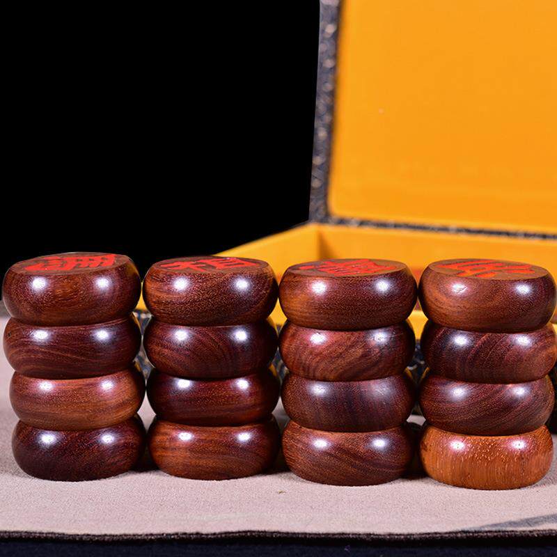 红木象棋赞亚檀中国象比棋大套装号木雕工HLXQ002艺礼品成人儿童