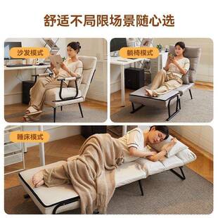折躺叠椅午休午睡电单人床两用椅家用脑椅办GRY室懒公人座椅沙发