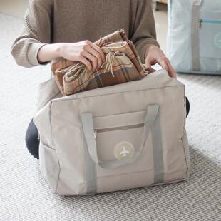 行李袋大容量厚学生衣服旅行收纳加行包物李箱整wu理袋衣收之满