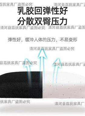 办椅洽谈会议专用椅久坐家用旋转公人体工学适舒QOP升万向轮电脑