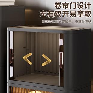 收料纳柜储物柜多置物层可折叠8865 移动简易 886大容量零食免安装