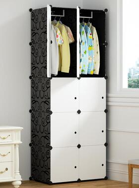 简易衣柜防尘宿舍小ERW人济型出经租房多层组装寝室小号迷单你收