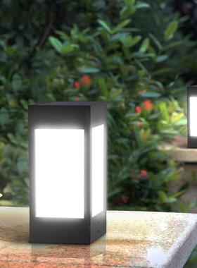 太能阳柱头灯柱户外庭院大门口柱HP201808子围墙头仿古灯大门灯室