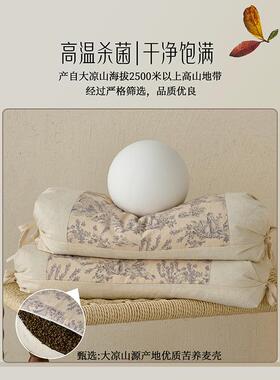 麻棉荞麦护颈椎助睡眠专用枕头枕枕MX001芯芯成人家用单人硬枕头