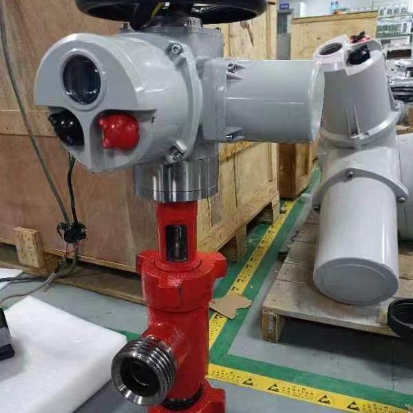 筒式节流阀JLK78-70改电动DZW30远程操控4-20AM输入信号Modbus