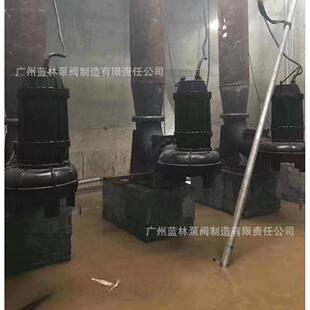 6寸8寸大口径污水潜水泵65WQ30-40清污两用铁壳潜水泵