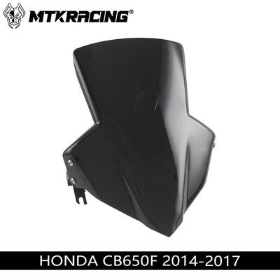 适用HONDACB650F2014-2017改装专用前挡风玻璃导流罩挡风镜配件