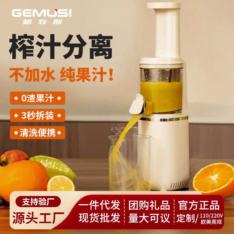 德国格牧斯榨汁机汁渣分离原汁机小型便携家用水果汁杯炸汁榨汁杯