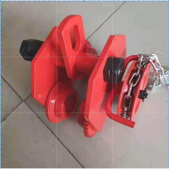 浙江双鸟1吨6米手拉跑车手拉小车吊葫芦小型小型车提升机