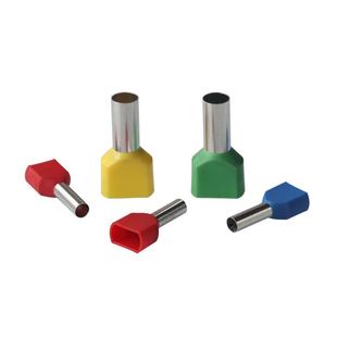 管型接线端头 14欧式 TE6014TE10 14双线管形端子TE4012TE16