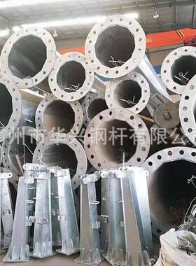 66KV钢管塔电力钢杆耐张输电钢管塔钢制电线杆价格