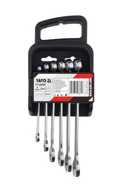 易尔拓工业级英制两用扳手组套开口梅花呆扳手两用扳手YT-48860