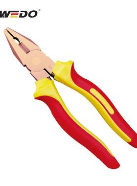 WEDO维度INB6201防爆绝缘注塑克丝钳/钢丝钳铍青铜