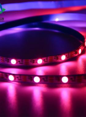 直销5V低压内置SK6812ic3535窄板4mm幻彩灯条60珠高亮全彩LED灯带