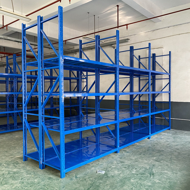 上海货架中B型仓储货架物流仓库置物架中量型家用储藏架厂家直供
