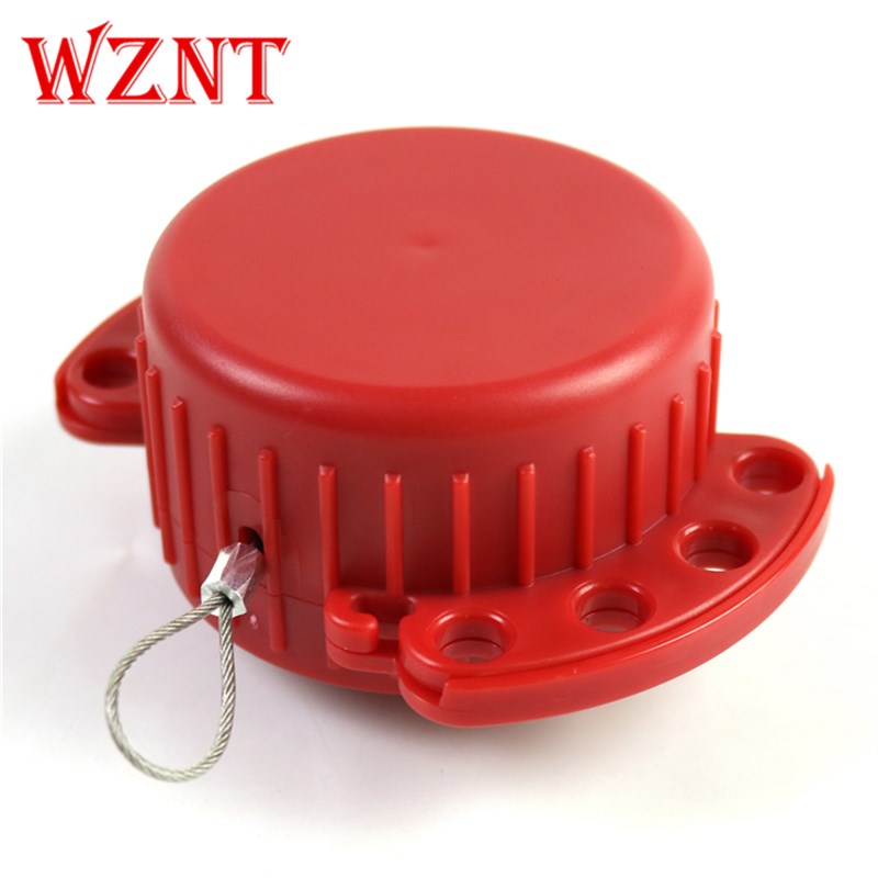 自动伸缩安全缆绳锁工业设备锁定不锈钢缆锁停工检修锁具上锁挂牌